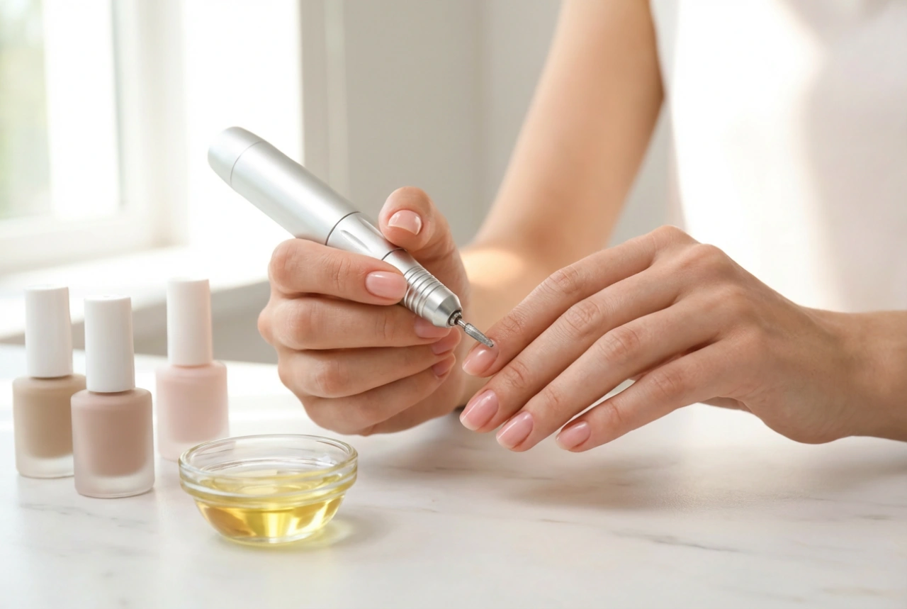 Para uso doméstico: lixa elétrica para unhas, escolha e uso