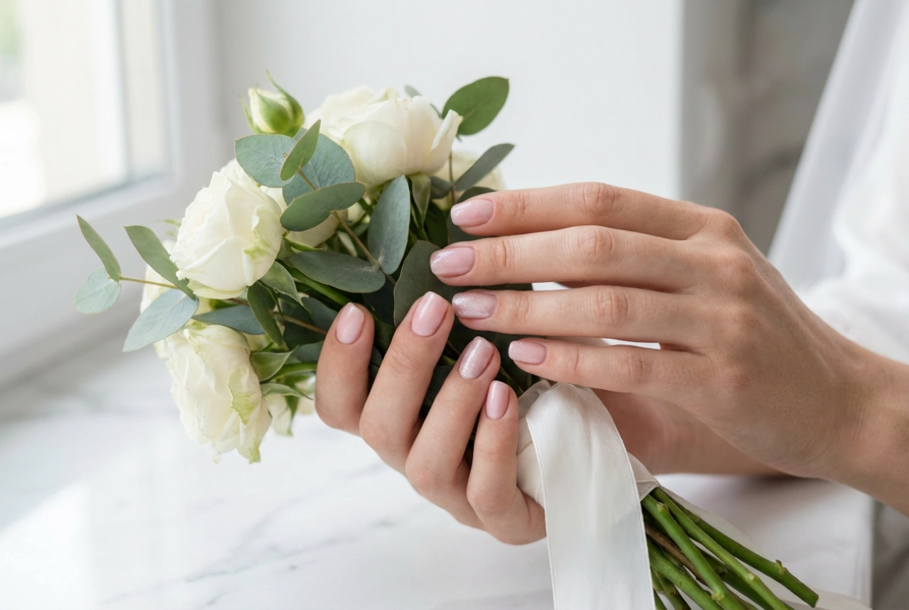 Manicure de casamento sem estresse: plano, teste, execução e fixação