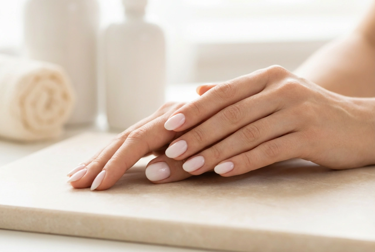 Unhas branco e rosa para o dia a dia: manicure sutil passo a passo