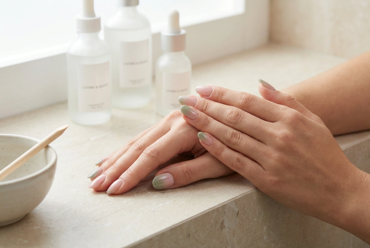 Unhas rosa e verde: combinações contrastantes e técnicas de aplicação