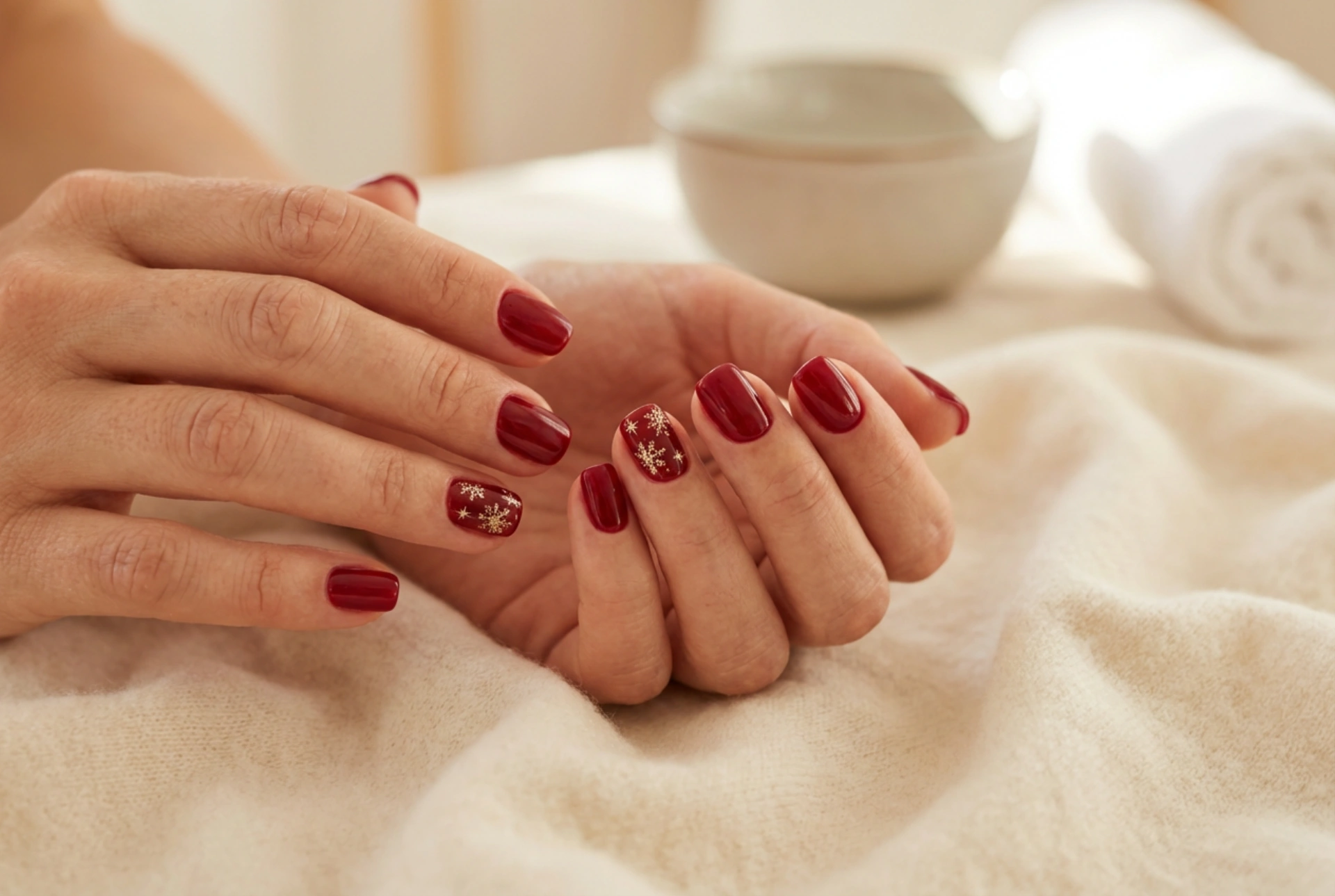 Unhas Vermelhas de Natal: Técnicas de Esmaltação e Decoração