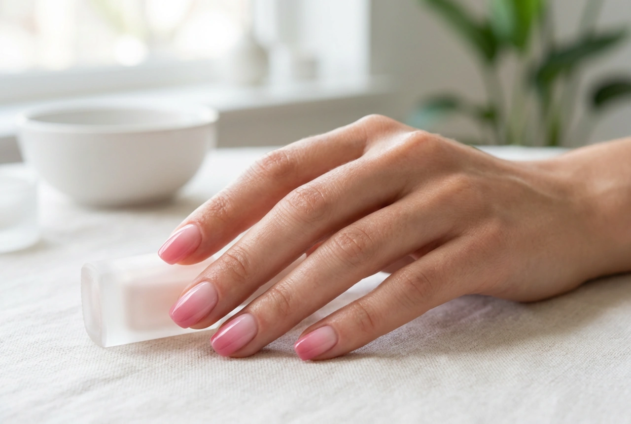 Como fazer unhas rosa ombre sem manchas: a técnica comprovada