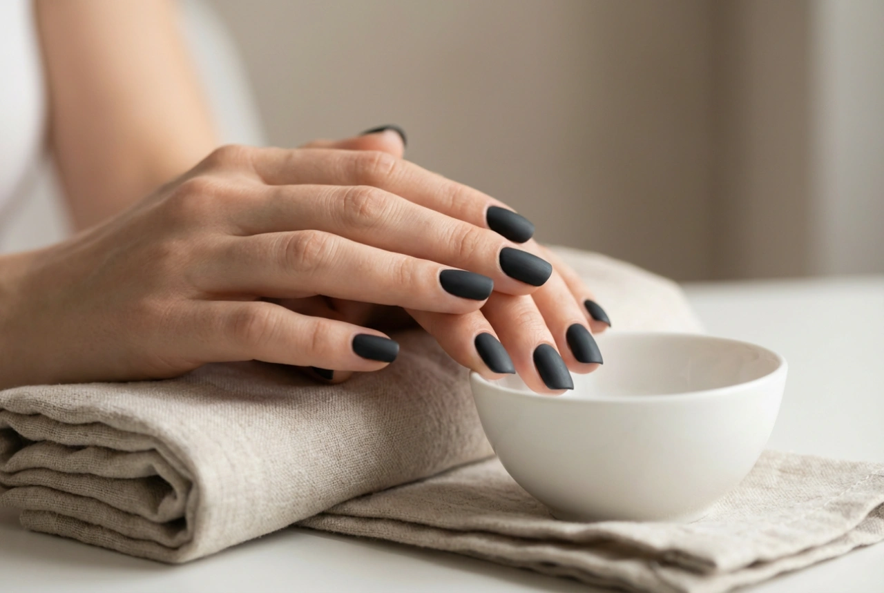Unhas Pretas Foscas: O Guia para um Acabamento Perfeito e Sem Brilho