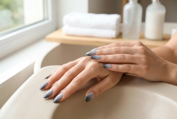 Ombre louet war an ivinoù: dibab an arlivioù, gradient ha top coat