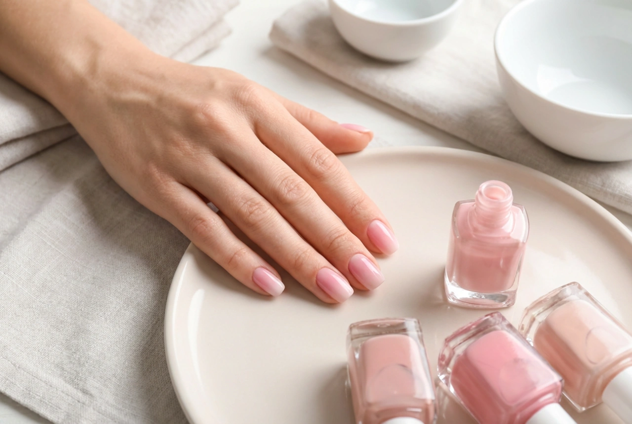 Unhas de ombre em tons de rosa: produtos e erros a evitar