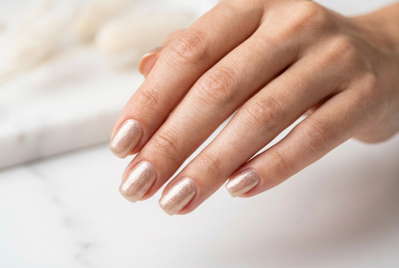 Esmalte híbrido com partículas: aplicação uniforme e acabamento brilhante