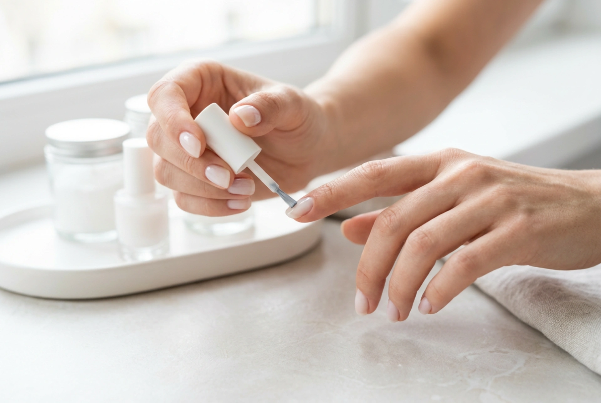 Base Láctea para Manicure: Uniformização Sutil da Cor e Regras de Aplicação