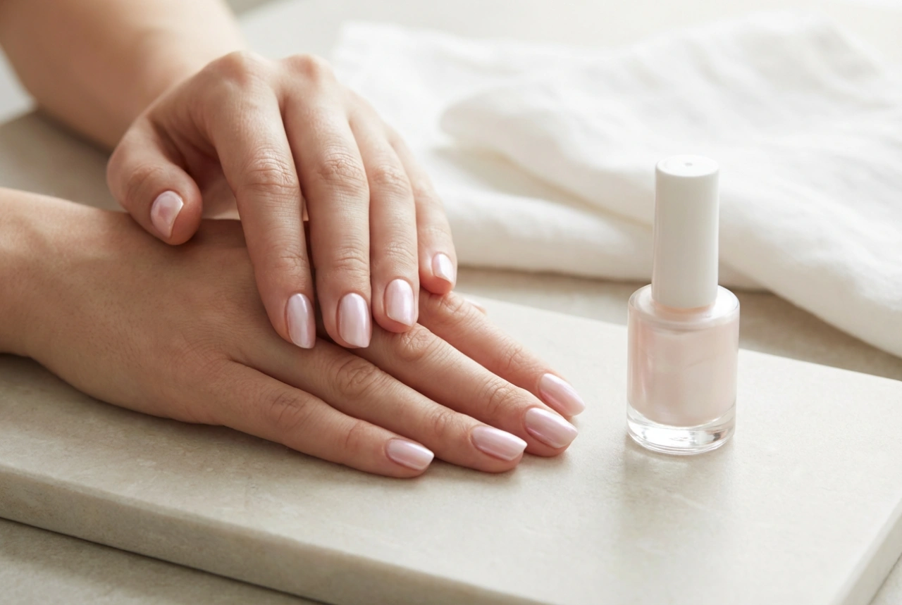 Esmalte em gel perolado sem marcas: técnicas de aplicação e acabamento