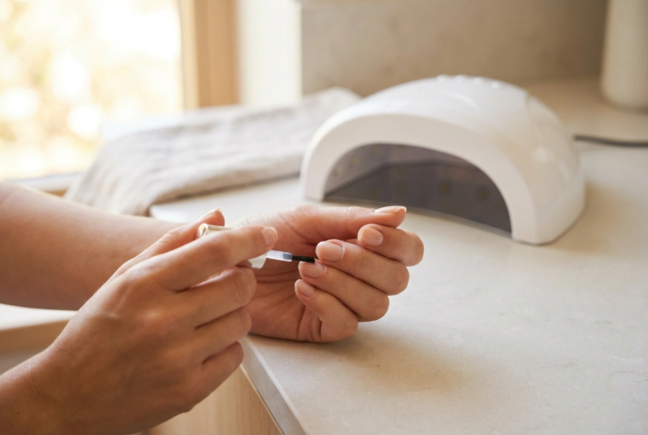Verniz UV para unhas: como funciona, aplicação correta e secagem em cabine