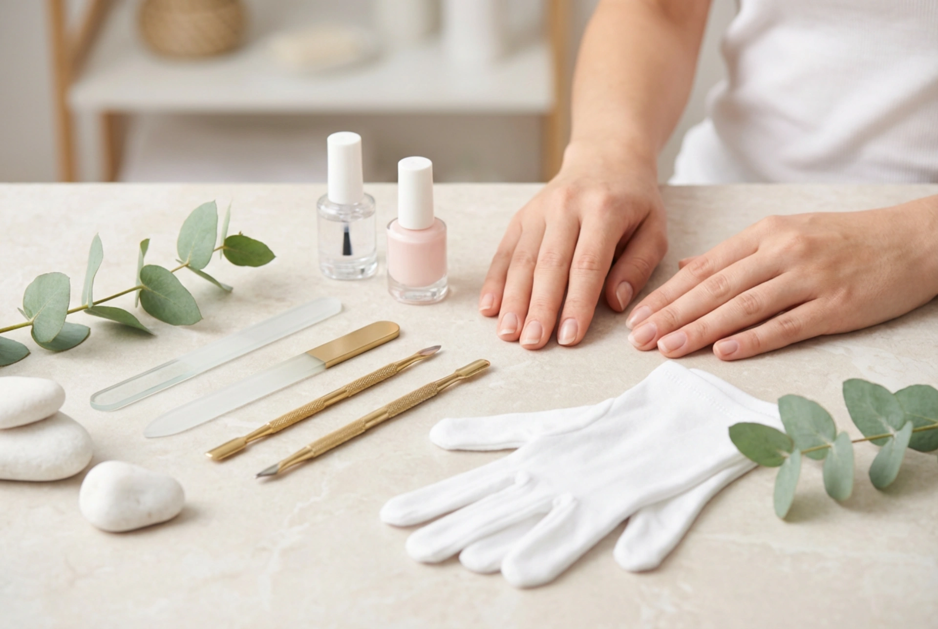Kits de manicure em casa: elementos essenciais e uso seguro