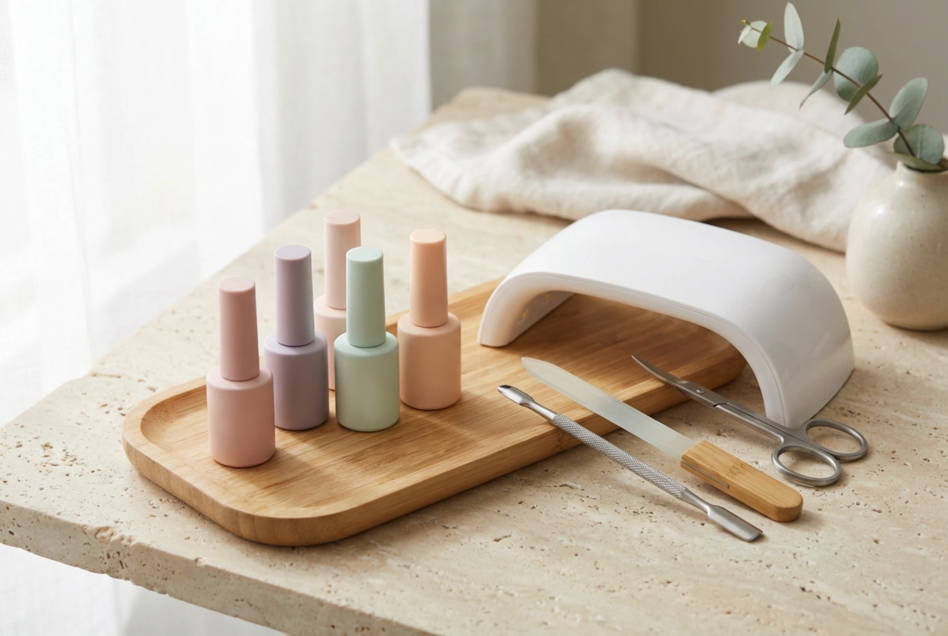 Kit de manicure em gel para casa: produtos essenciais, cabine e passo a passo