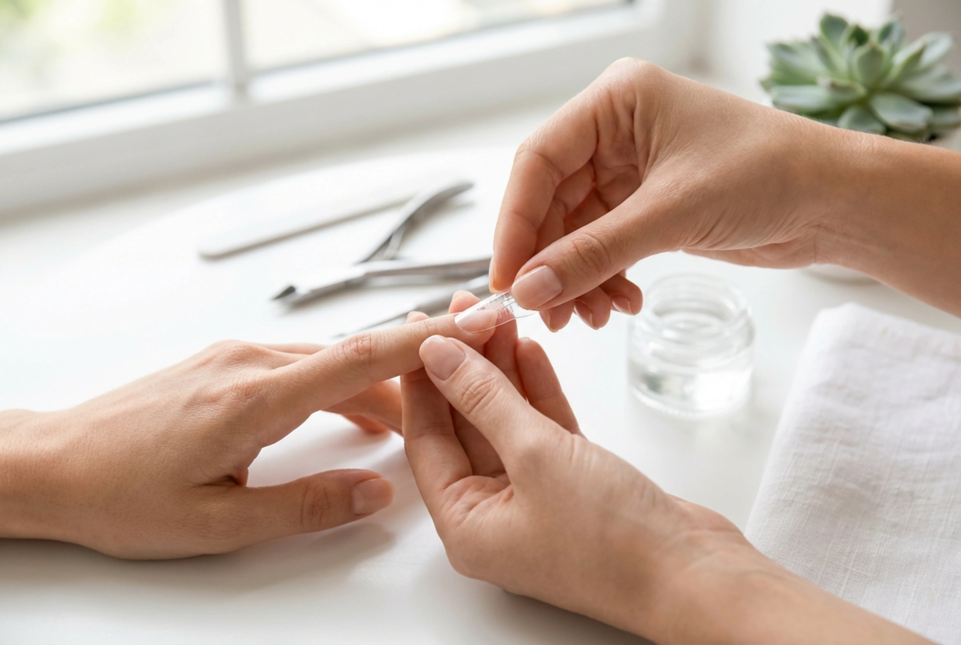 Moldes superiores para unhas: como escolher o tamanho, aplicar e dar acabamento