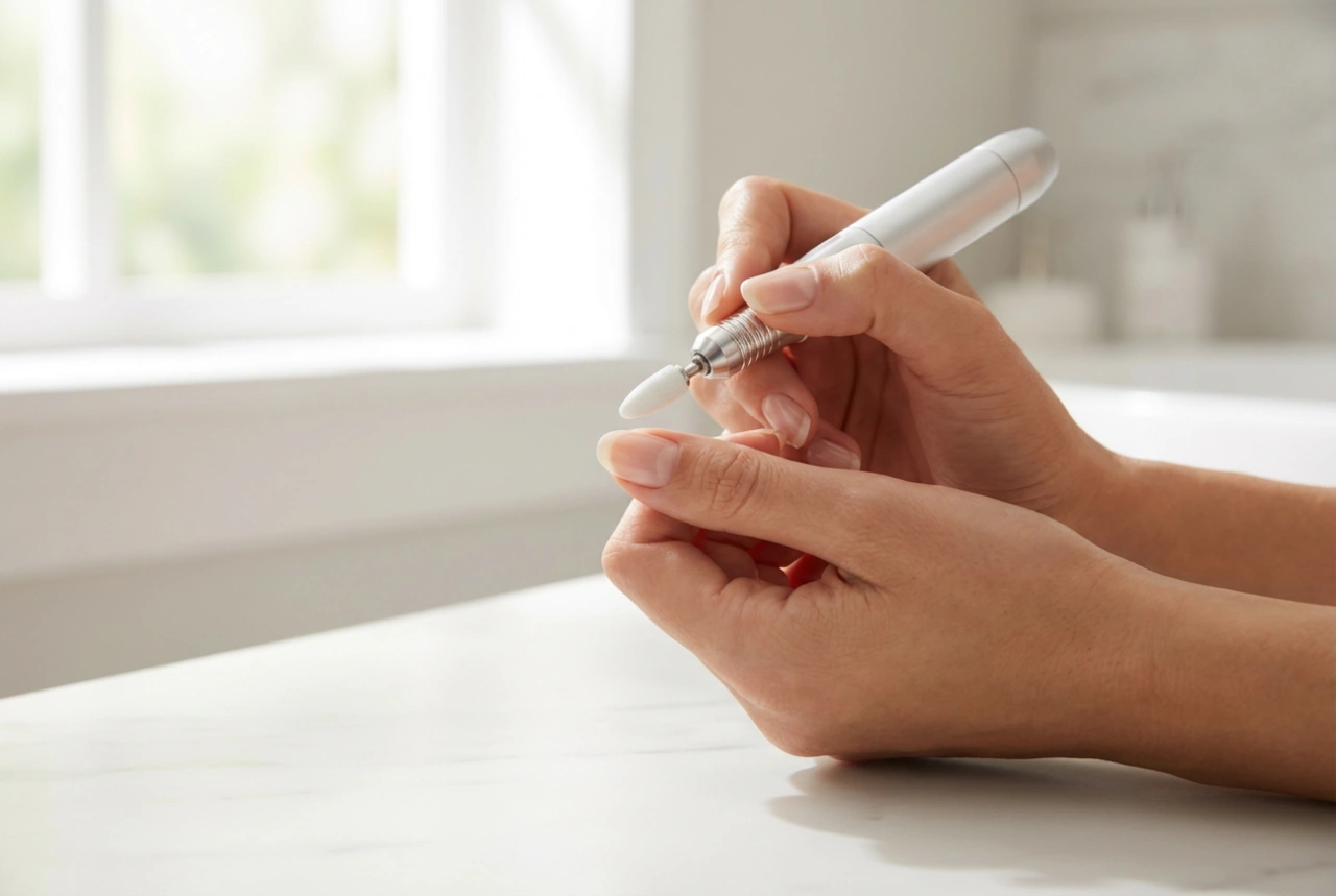 Mini lixadeira de unhas: quando é útil e como usá-la com segurança