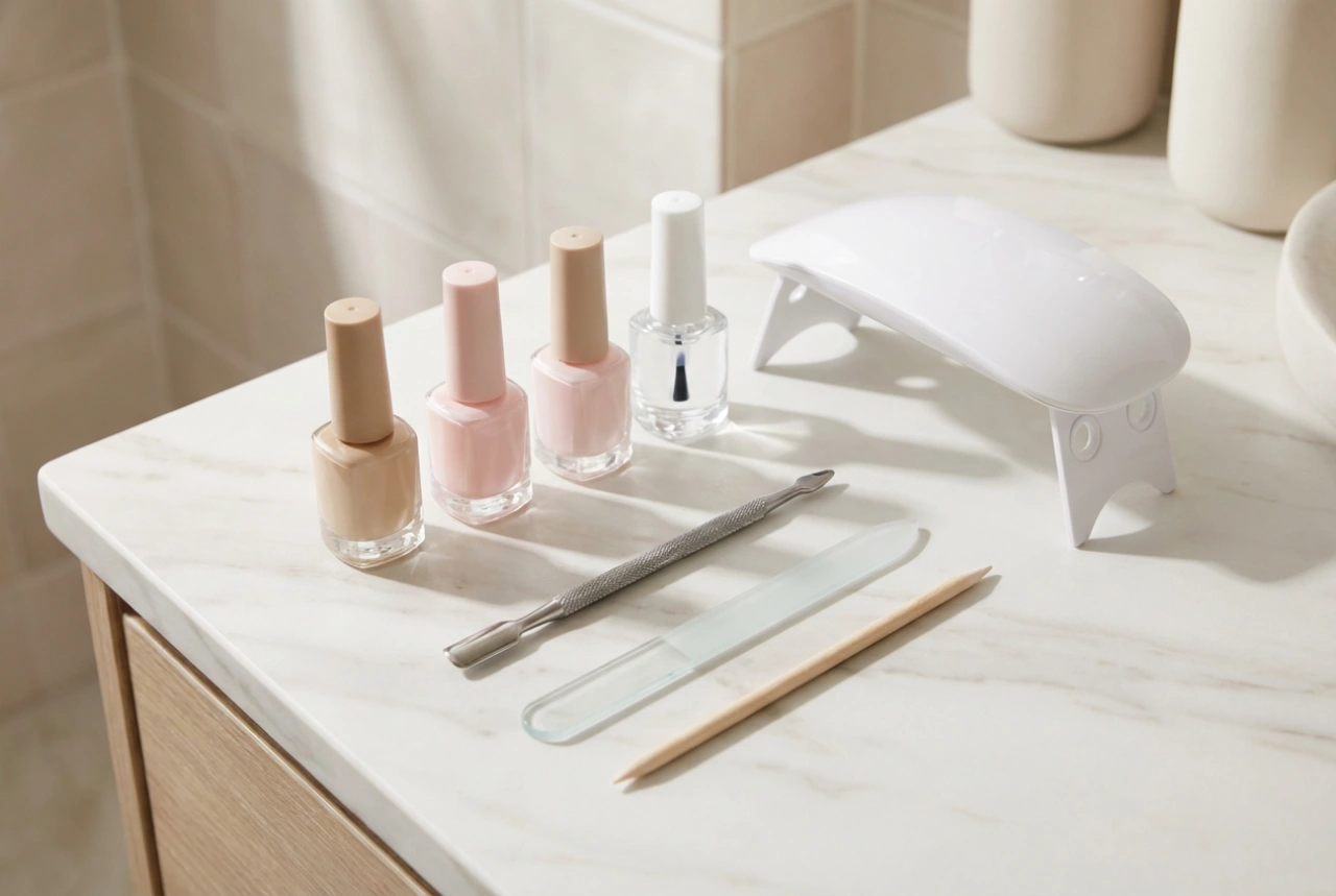 Kit inicial para unhas de gel: lista de produtos e sua primeira aplicação