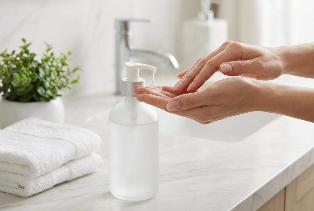 Higienizador de Mãos: Aplicação Correta e Armazenamento Seguro