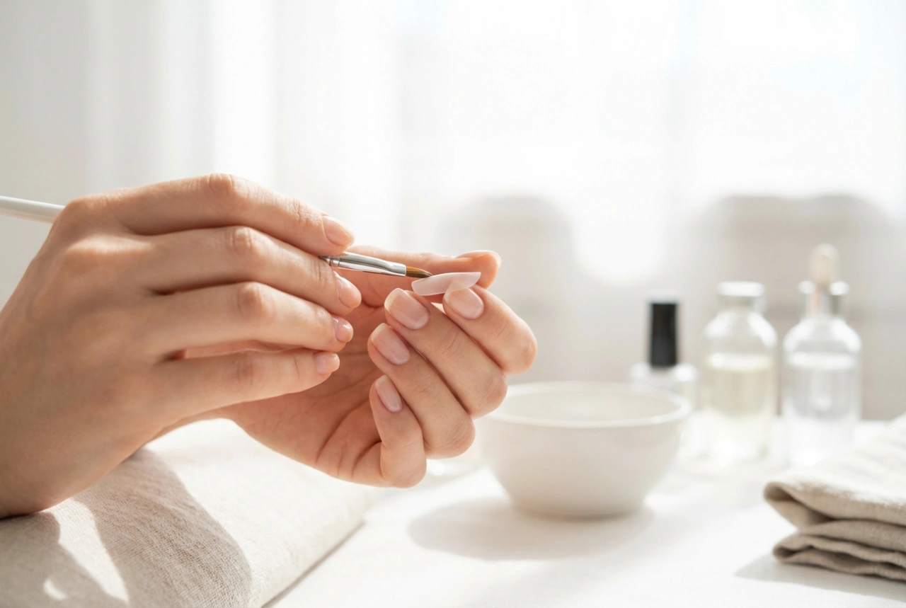 Tips para alongamento de unhas: escolha do tamanho, colagem e nivelamento da emenda