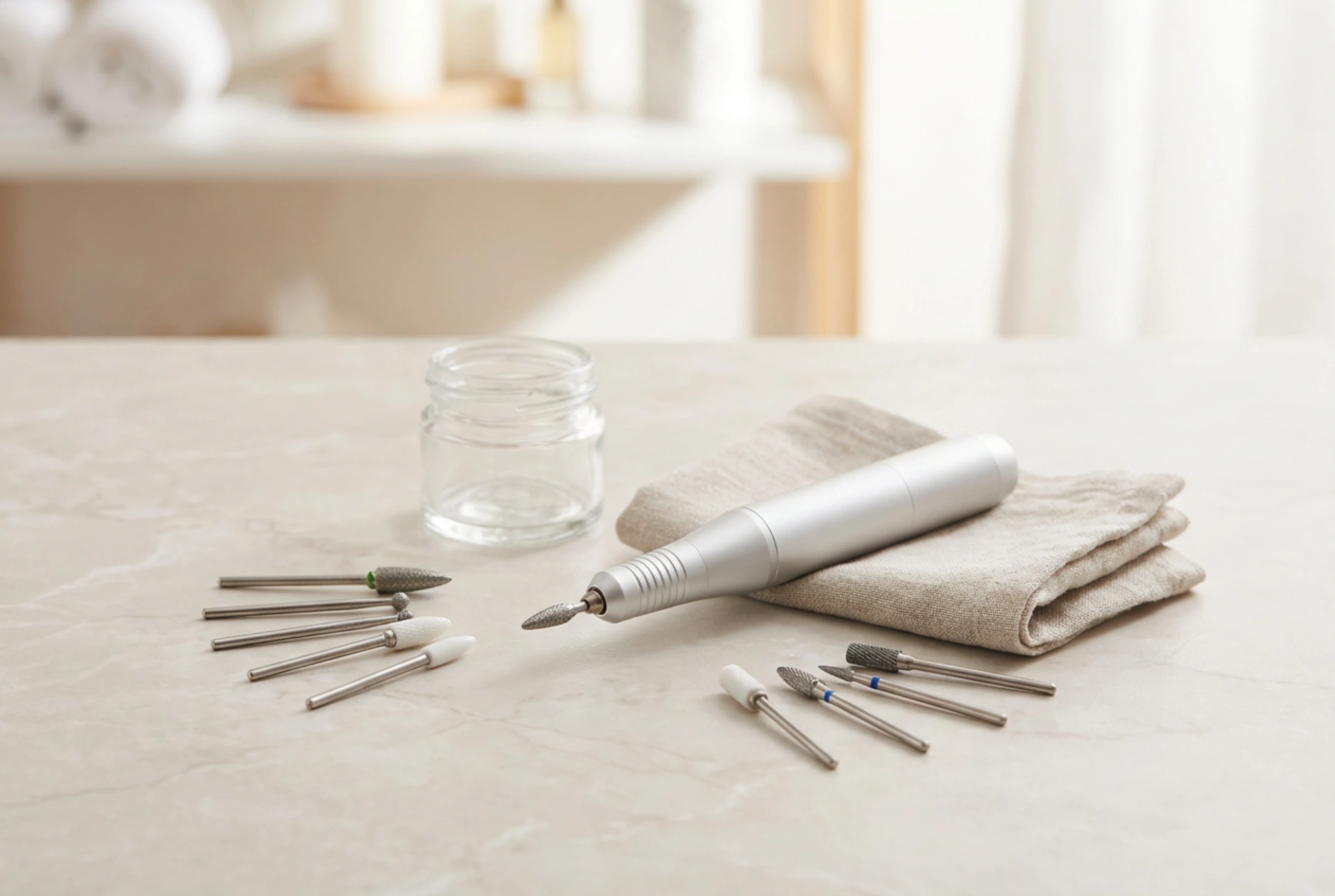 Minilixadeira de Unha: Quando Usar, Brocas e Técnica Correta