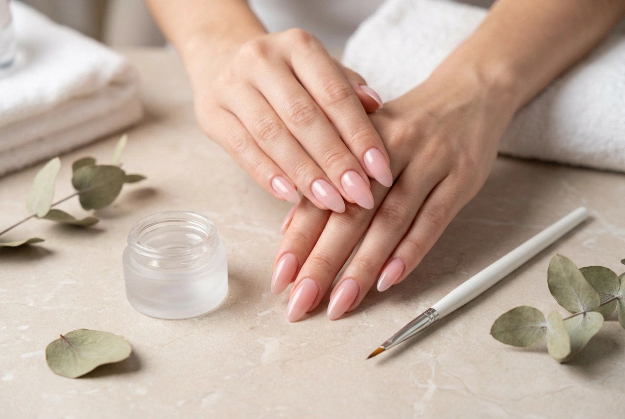 Unhas postiças longas sem complicações: escolha, colagem e nivelamento com gel