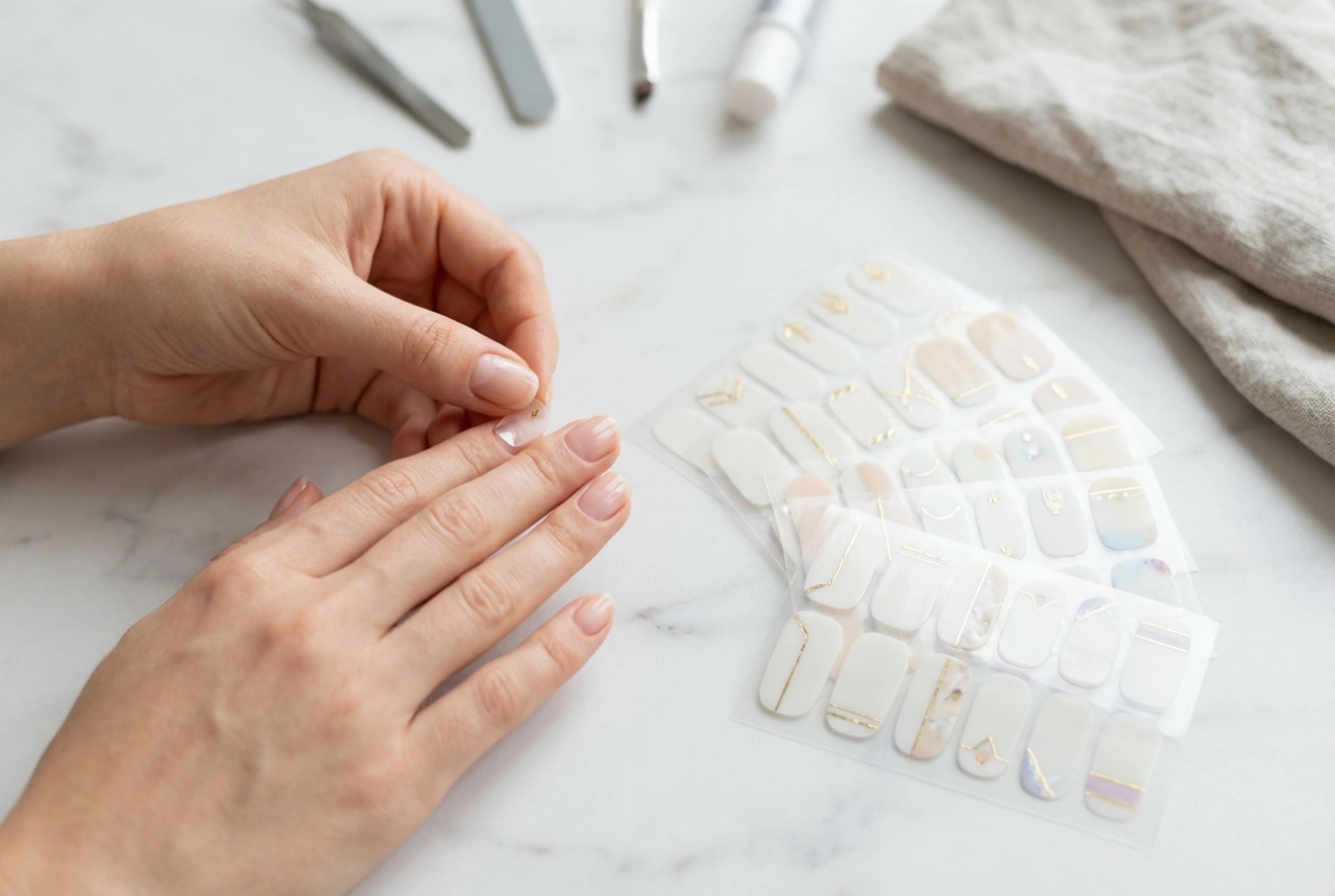 Decorações rápidas: adesivos para unhas, tipos e aplicação