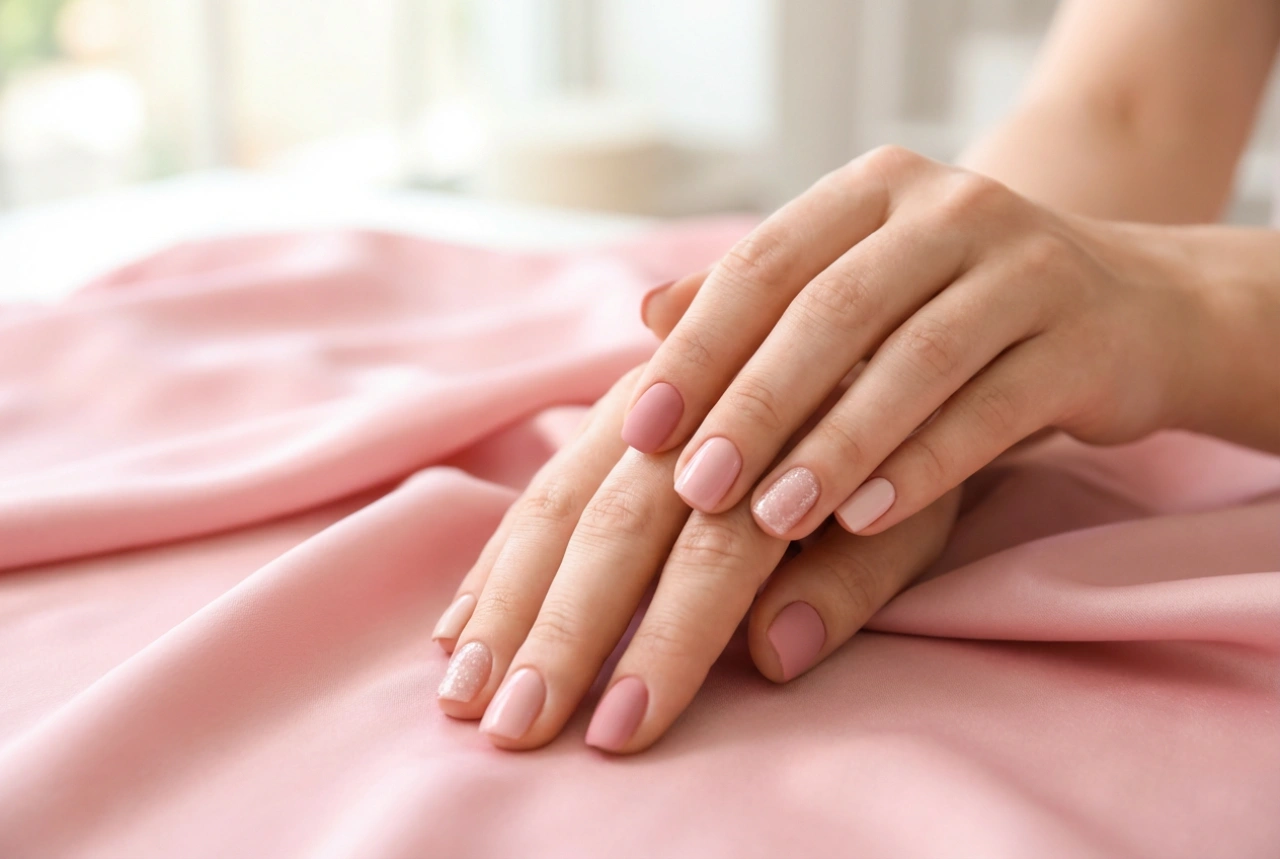 Unhas para um vestido rosa: escolha de cor, acabamento e decorações