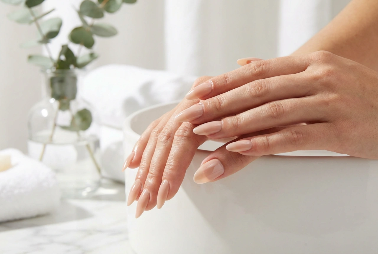 Unhas com Molde F1: Estrutura da Unha e Lixamento do Túnel