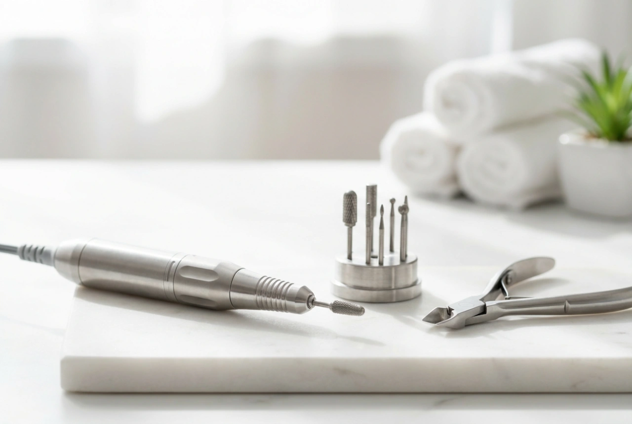Lixadeira para pedicure: ergonomia de trabalho, velocidades e seleção de brocas