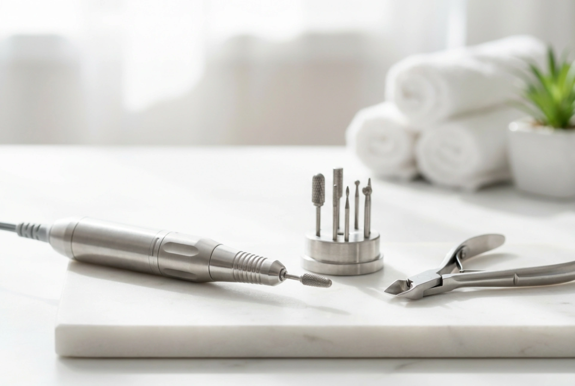 Lixadeira para pedicure: ergonomia de trabalho, velocidades e seleção de brocas