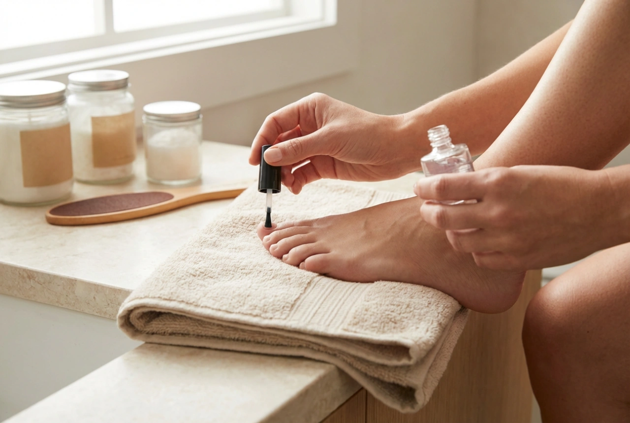 Pedicure em gel em casa: preparação dos pés, aplicação e fixação