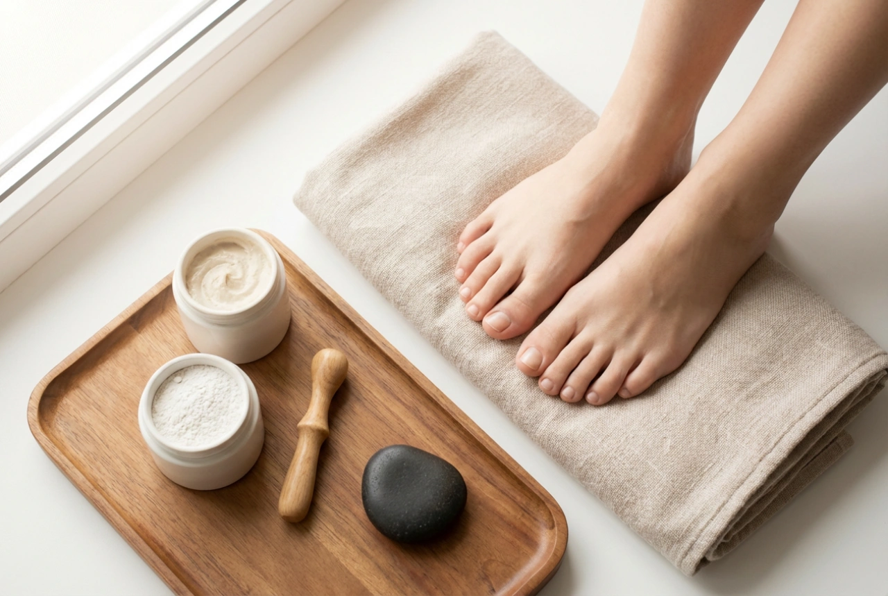Pedicure japonês em casa: passo a passo, pasta, pó e massagem