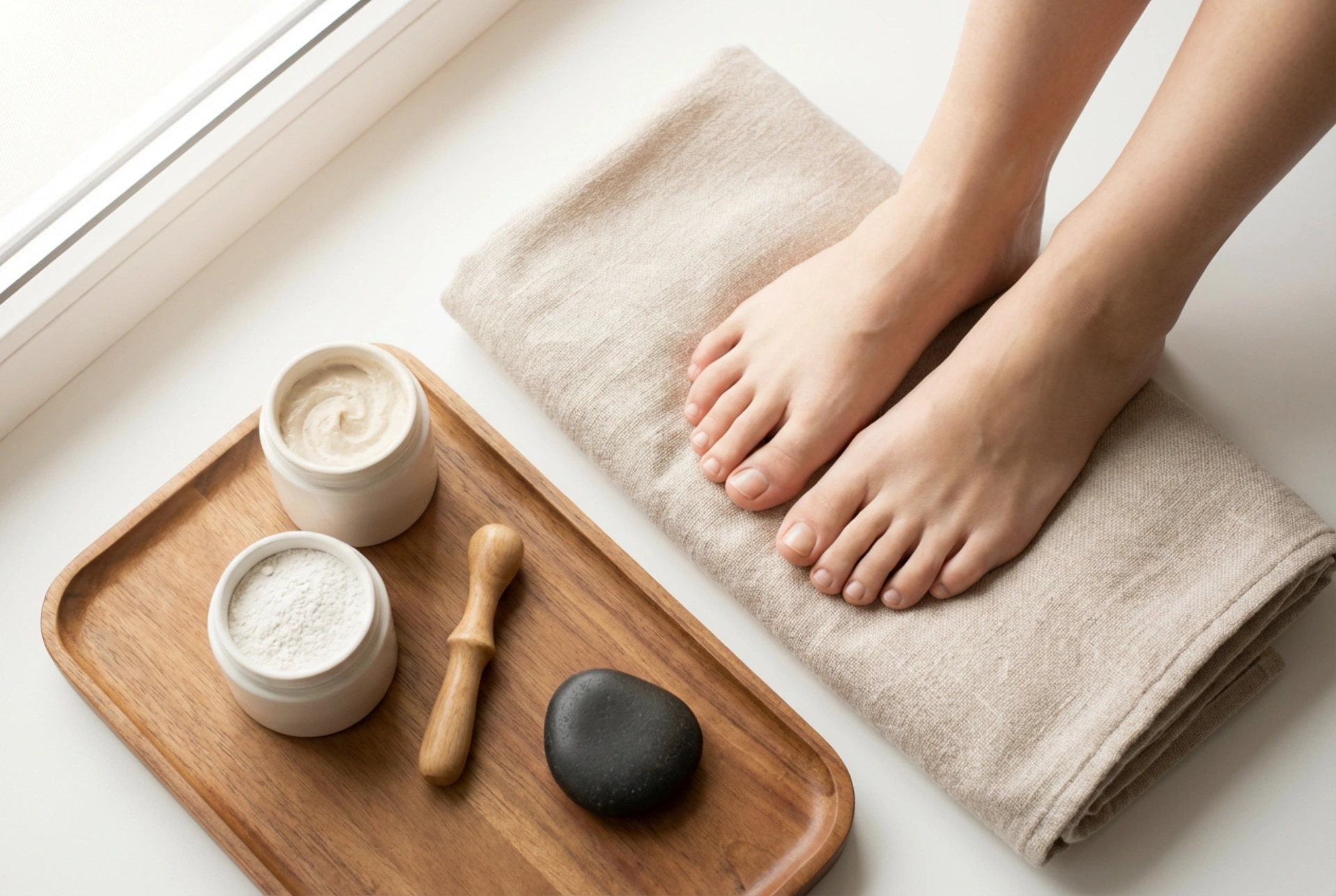 Pedicure japonês em casa: passo a passo, pasta, pó e massagem