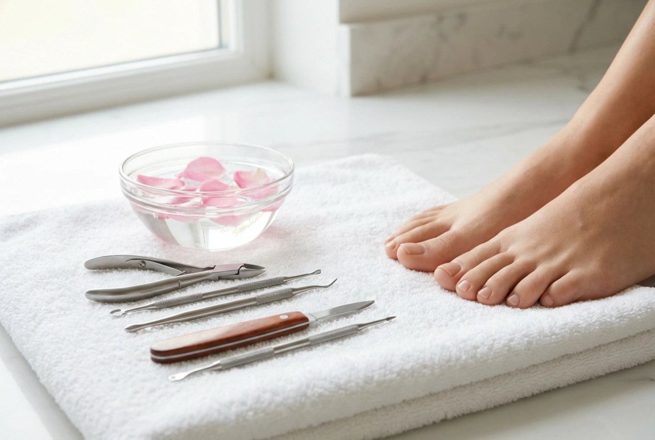 Aparelho de pedicure: tipos de dispositivos, uso e cuidados pós-procedimento