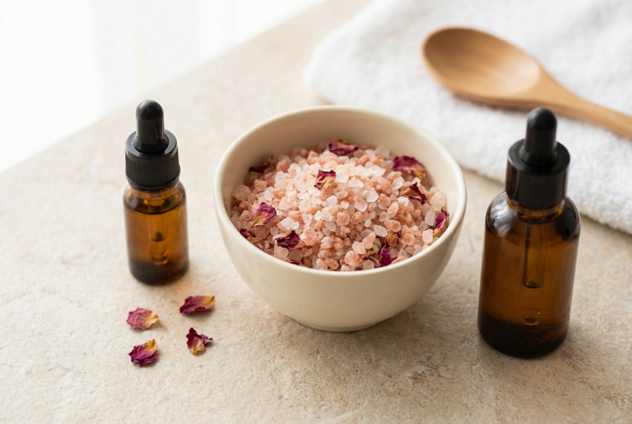 Como usar o sal do Himalaia para banho: métodos simples e adições aromáticas