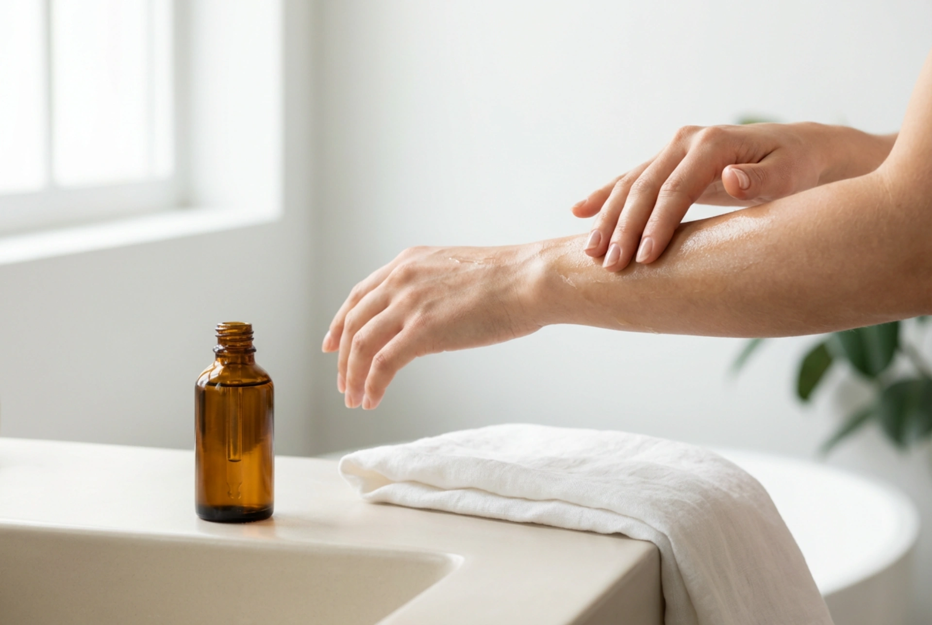 Óleo de massagem caseiro: aplicação, deslizamento e cuidados pós-massagem