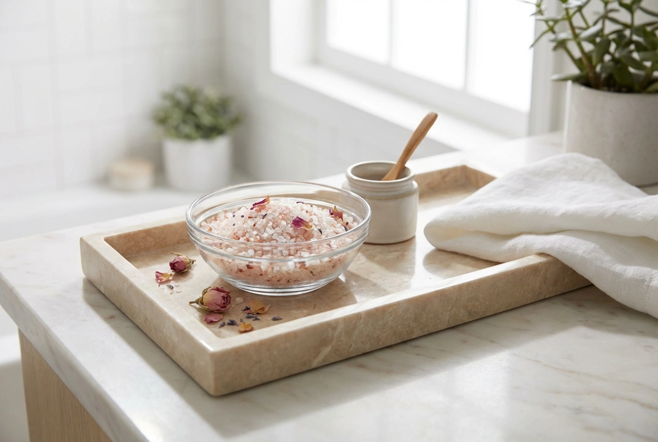 Sal de banho: como preparar um relaxamento na banheira e cuidar da pele