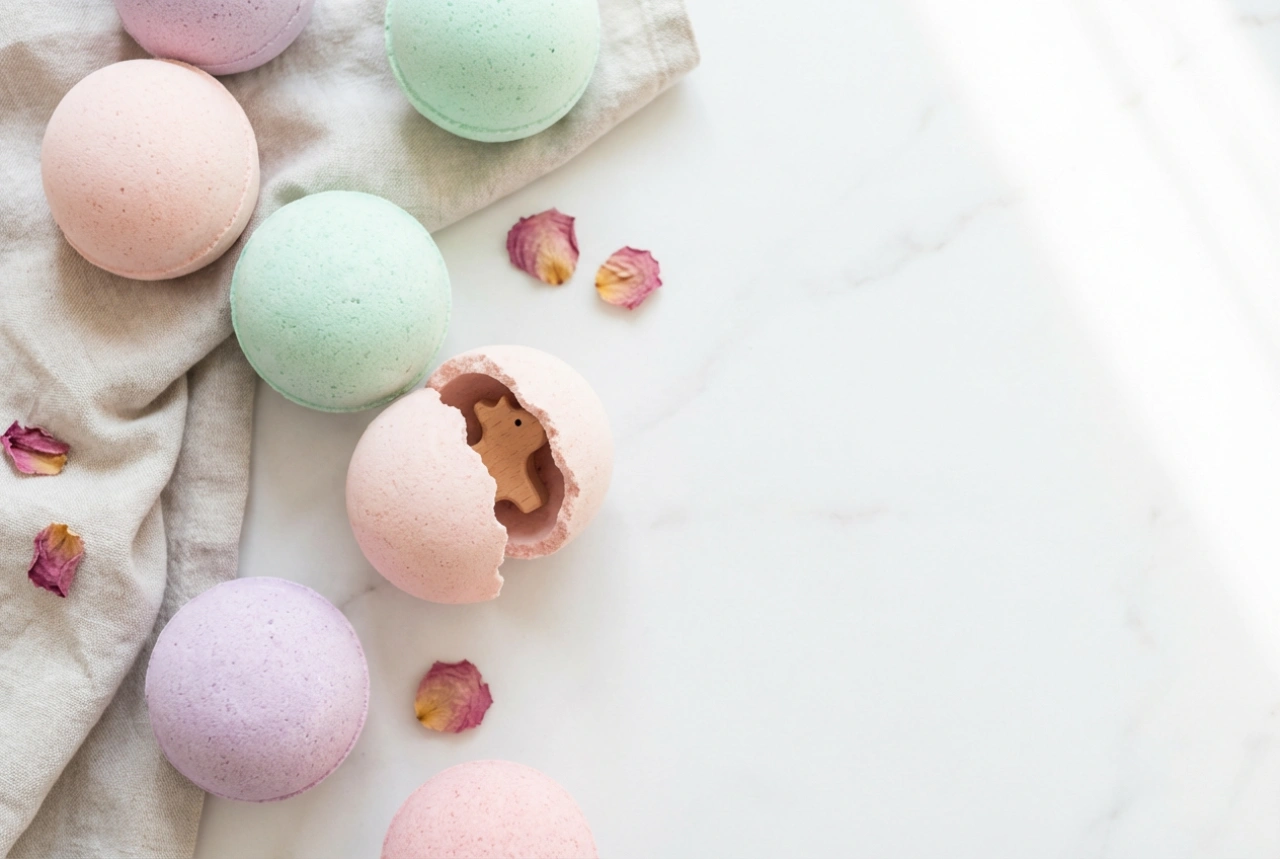 Bolas de banho com brinquedo: como criar uma surpresa espetacular