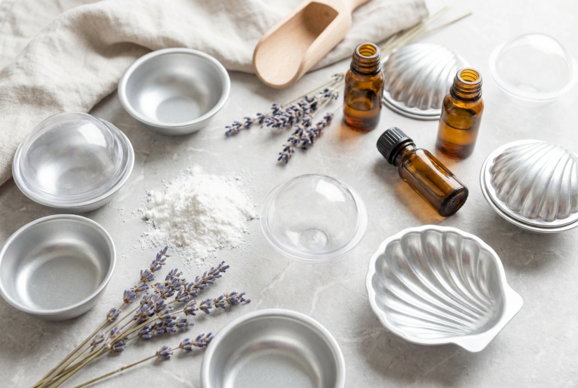 Formas para bombas de banho: como escolher o tamanho, o material e como usar