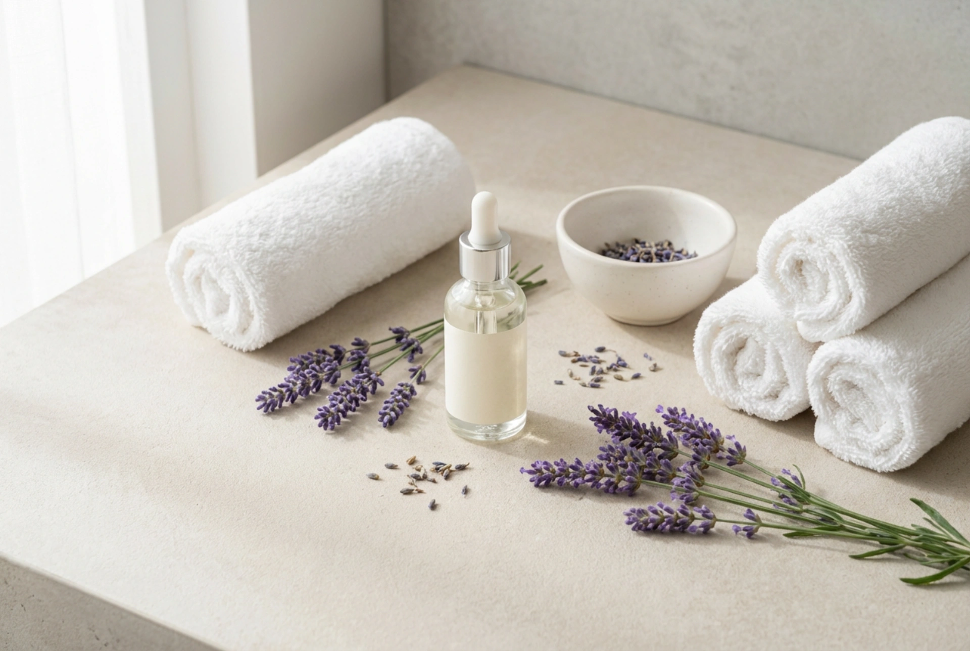 Óleos essenciais de lavanda no spa em casa: aplicações e dicas