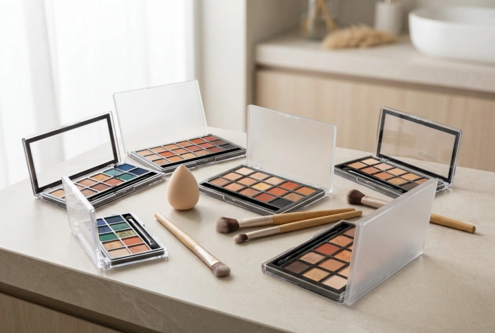 Paleta de sombras coloridas: construindo conjuntos, proporções e três layouts comprovados