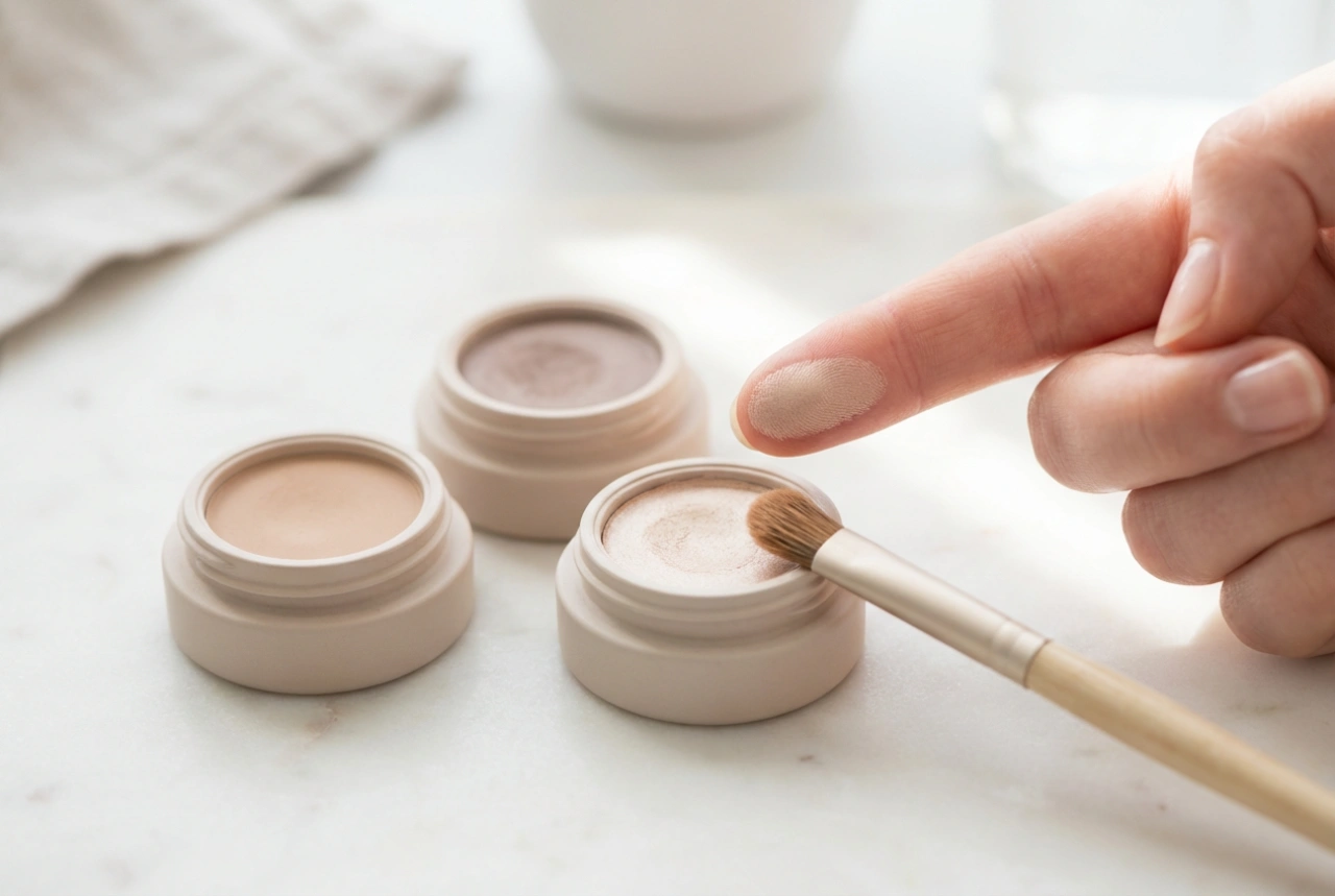 Sombras em creme: primer, dedo ou pincel e como evitar o acúmulo