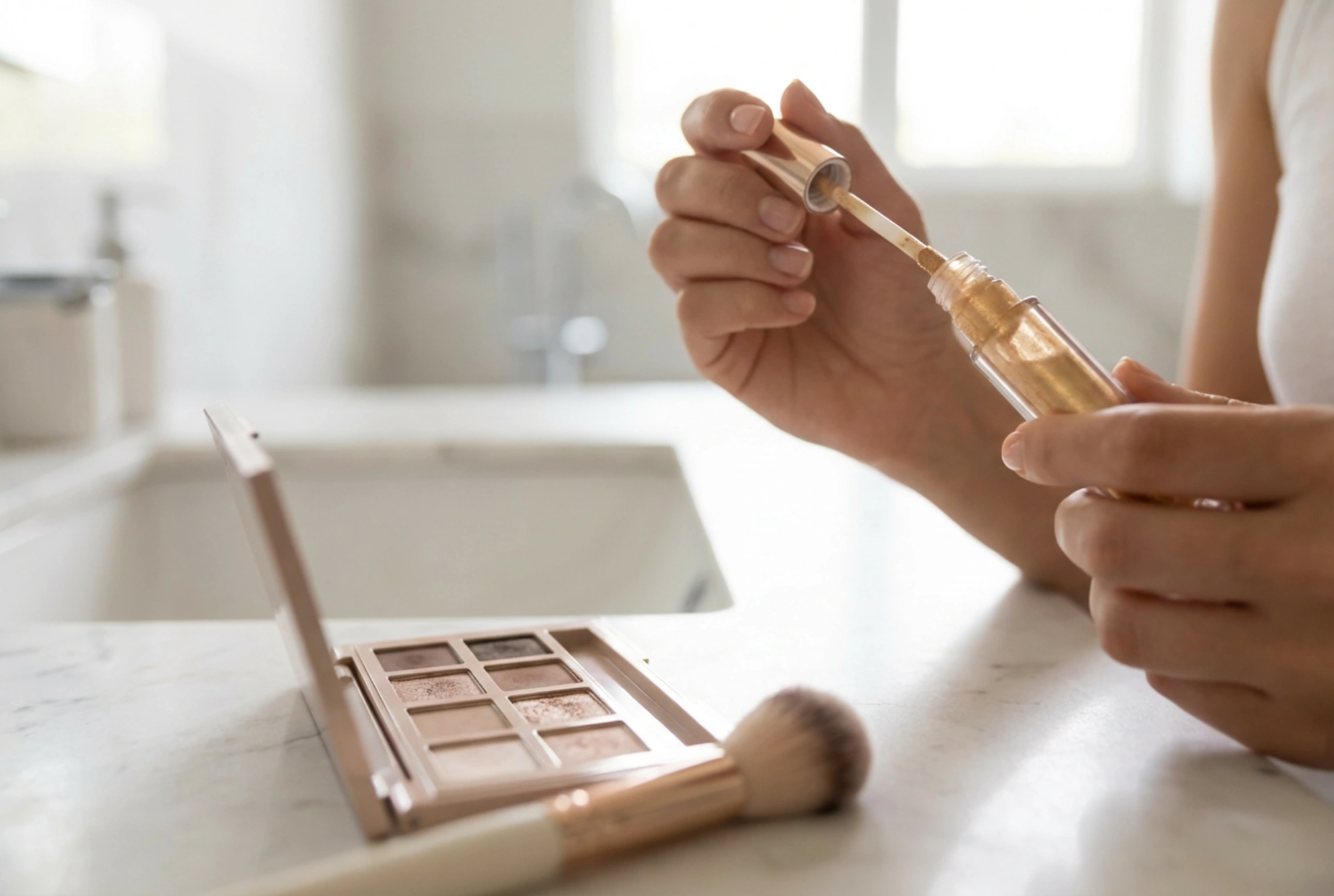 Sombras líquidas: técnicas de aplicação e como combinar com sombras em pó