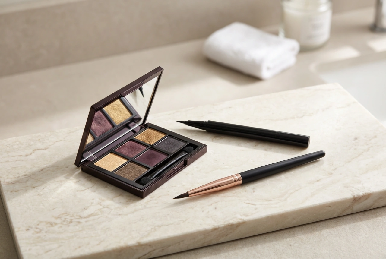 Maquiagem de olhos para a noite: intensidade, brilho e durabilidade sem borrar