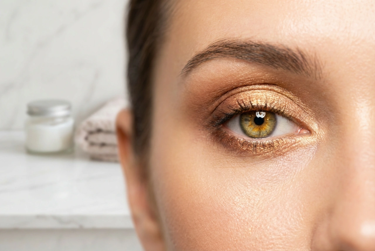 Maquiagem para Olhos Avelã: Tons que Realçam os Reflexos Dourados