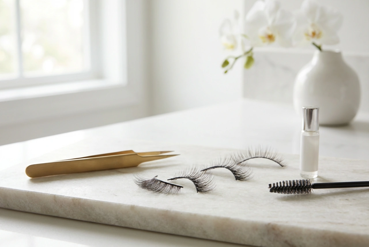 Cílios postiços sem efeito de máscara: truques para um look natural