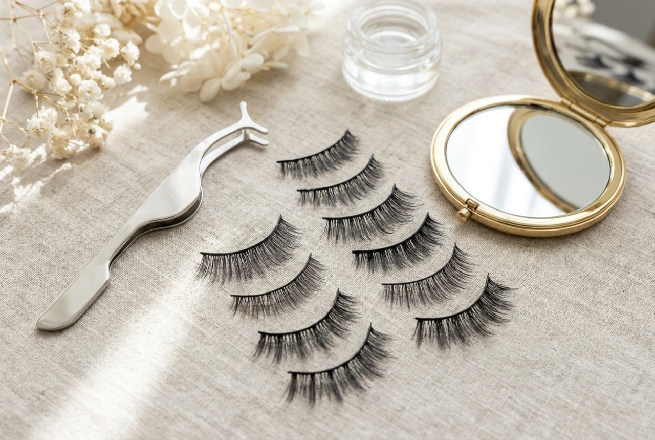 Cílios postiços naturais: como escolher o modelo ideal para o formato dos seus olhos