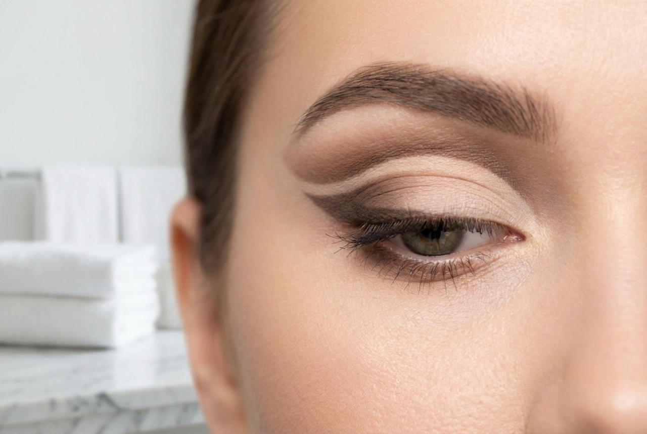 Maquiagem cut crease: preparação da pálpebra, sombras e acabamento