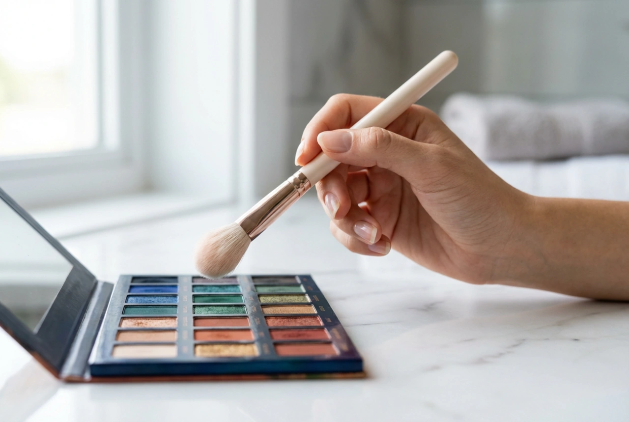 Paleta de sombras coloridas: como compor maquiagens e evitar manchas