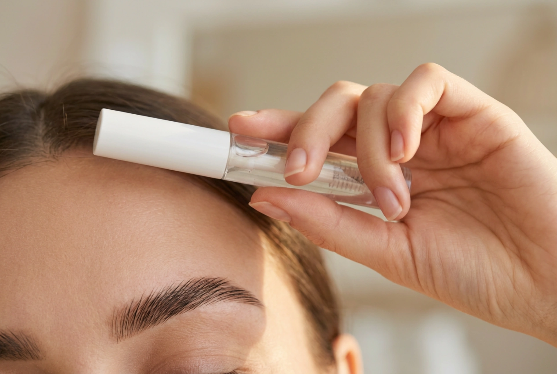 Gel de Sobrancelha de Alta Fixação: Fios Disciplinados sem Efeito Colado