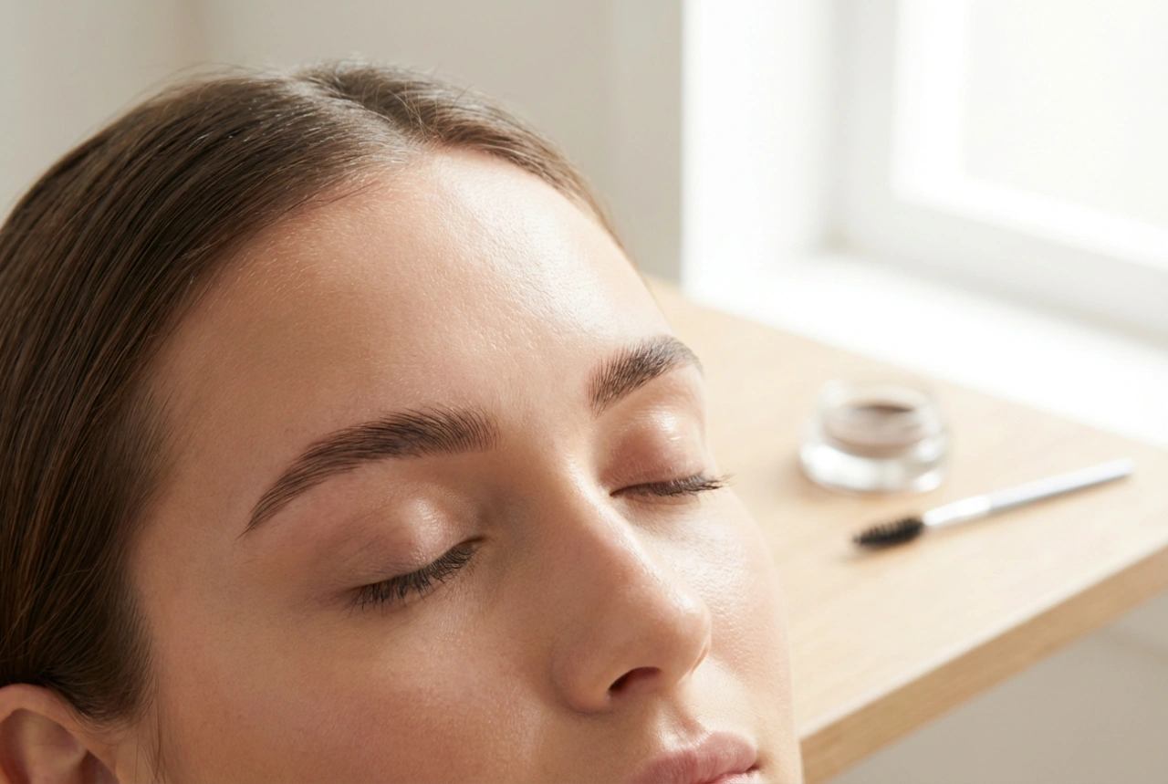 Efeito natural com tinta de sobrancelha em alguns passos simples