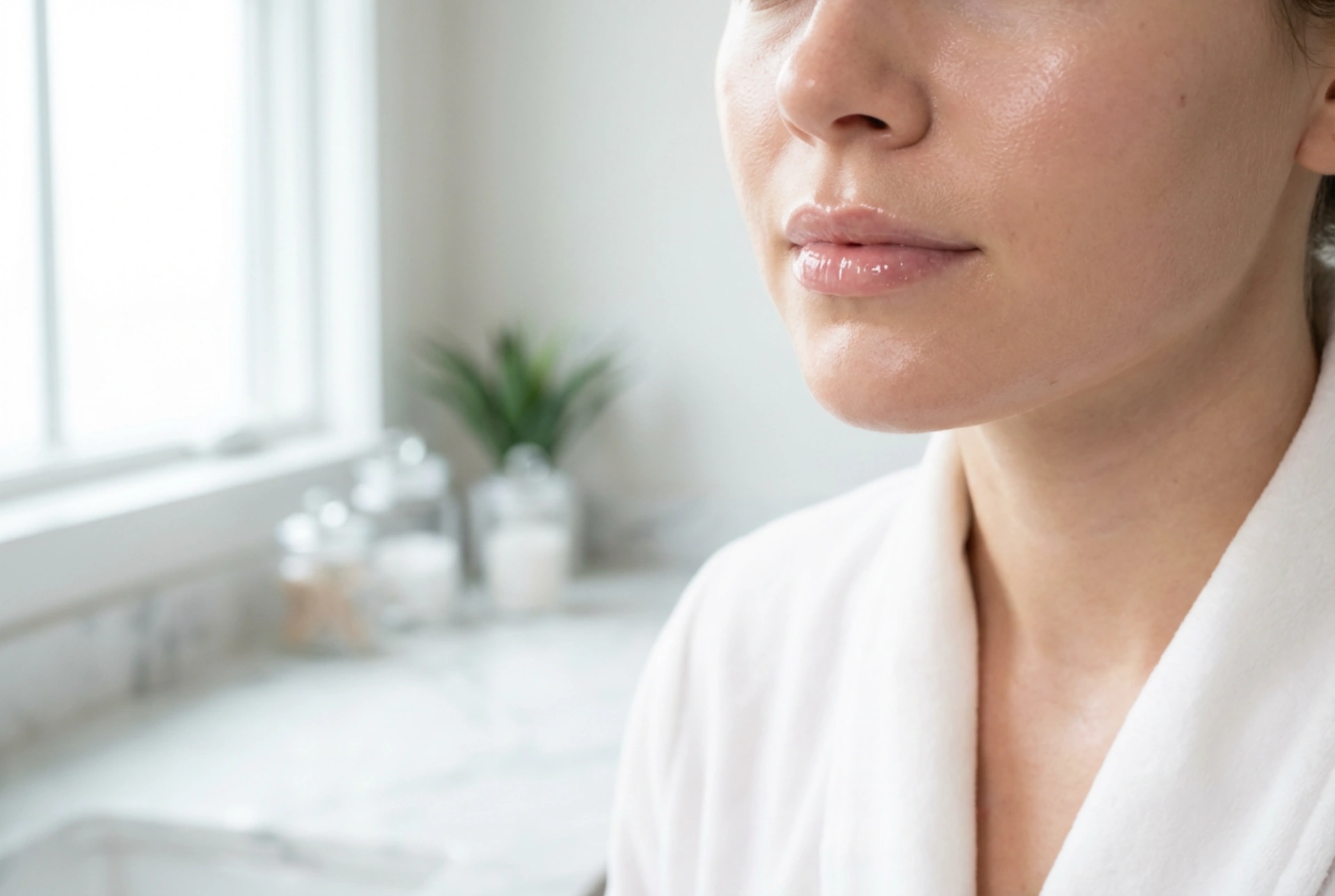 Brilho labial incolor na maquiagem minimalista: como obter um efeito fresco