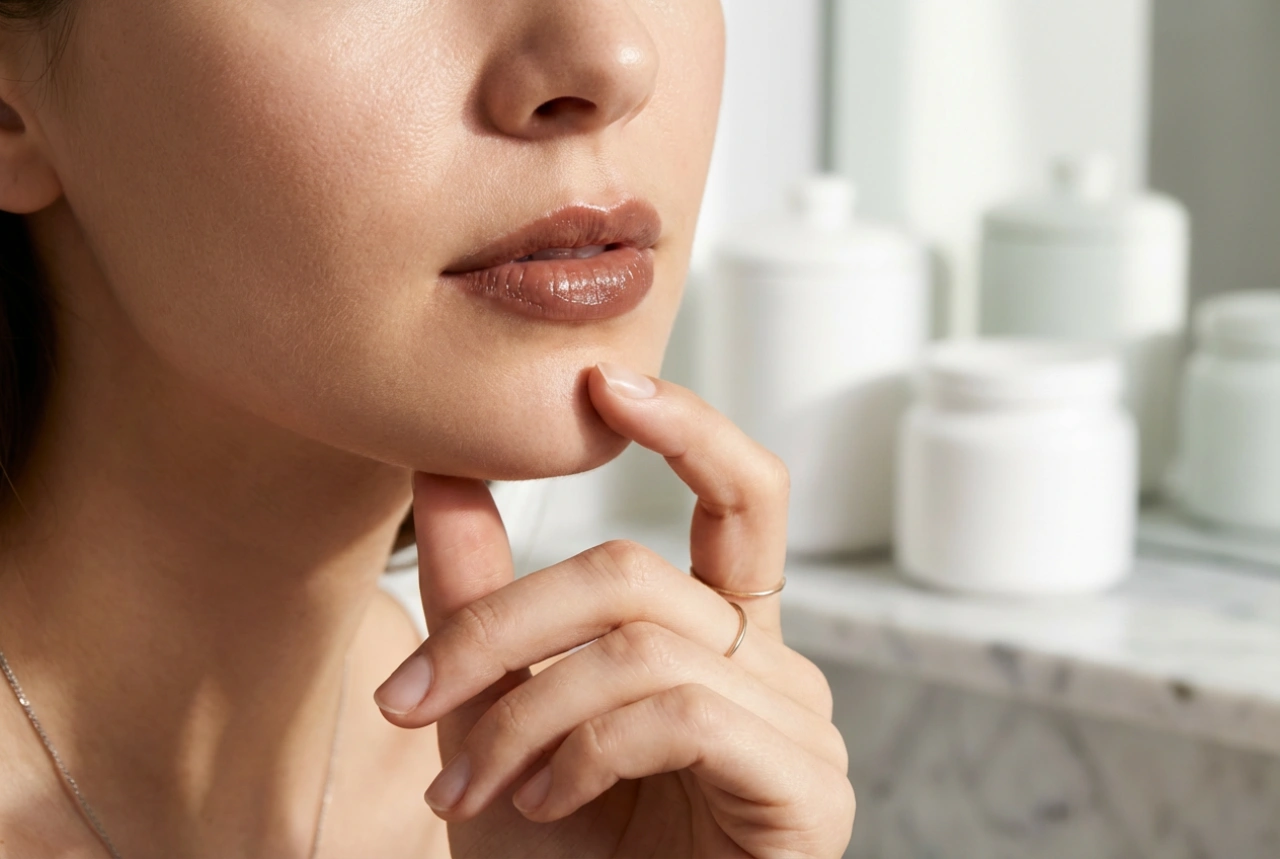 Gloss labial marrom para o dia a dia: maquiagem leve que não escurece